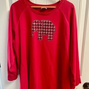 Alabama Sweatshirt with Embellished Eleohant